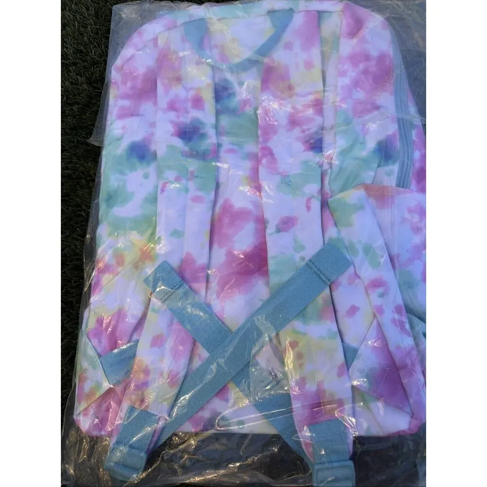 NEW PURA VIDA TIE-DYE CLASSIC Pink Blue Yellow White BACKPACK
